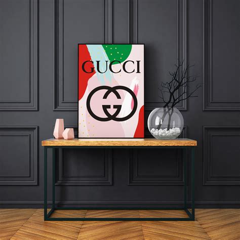 artwork green gucci|vintage Gucci art.